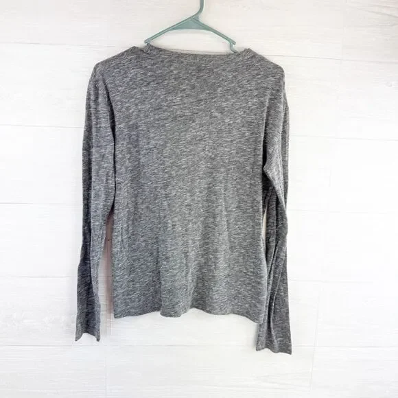 Zadig & Voltaire Willy Chine Love rhinestone Long Sleeve Top - Picture 5 of 8